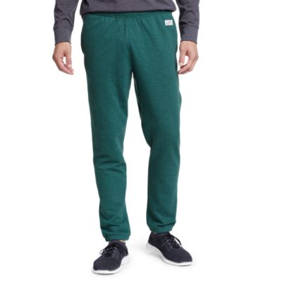 men's fleece sweatpants with zipper fly