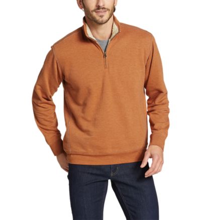 Men's Faux Shearling-lined Camp Fleece 1/4-zip | Eddie Bauer