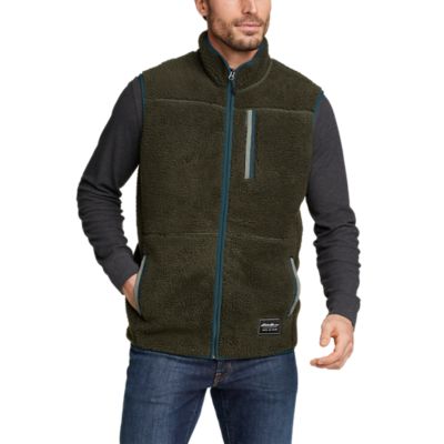 Image of Men's Chilali Faux Shearling Fleece Vest