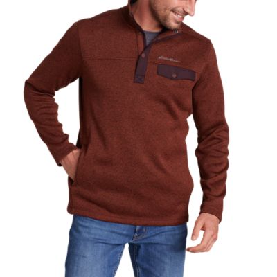 Eddie bauer radiator fleece snap 2024 front pullover