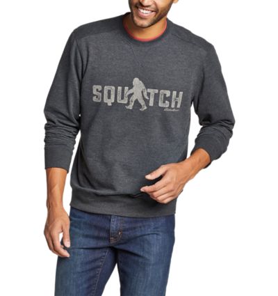 Eddie bauer camp 2025 fleece crew sweatshirt