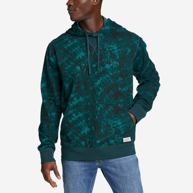 Men's Camp Fleece Pullover Hoodie - Pattern large version