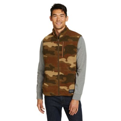 Camouflage on sale vest jacket