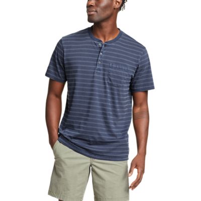 eddie bauer short sleeve henley