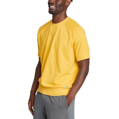 Men's Camp Fleece Riverwash Shortsleeve Crew Sweatshirt Eddie Bauer
