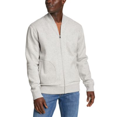 Men s Signature Sweatshirt Bomber Eddie Bauer