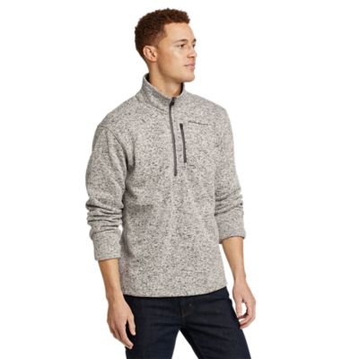 Eddie bauer quarter outlet zip sweater