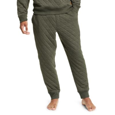 quilted joggers mens