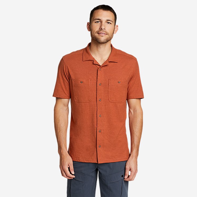 Men's EB Hemplify Button-Up Shirt large version