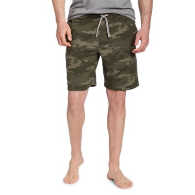 Fleece camo shorts sale