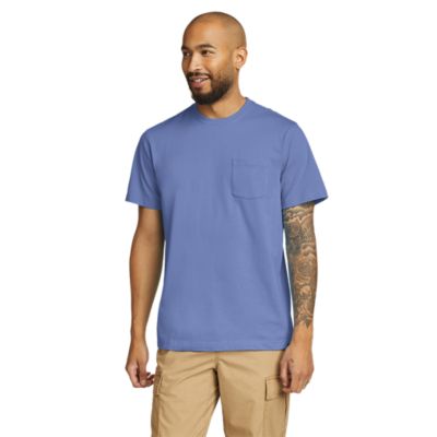Men's Legend Wash 100% Cotton Short-sleeve Pocket T-shirt | Eddie Bauer