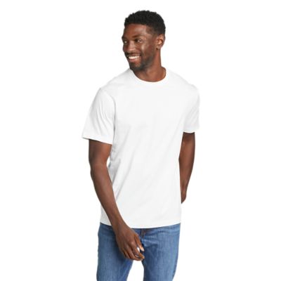 Legend Wash 100% Cotton Short-sleeve Slim Eddie Bauer