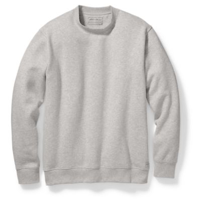 Fleece crew online sweatshirt