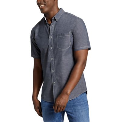 Image of Men's Grifton Short-Sleeve Shirt - Solid