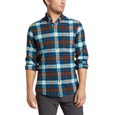eddie bauer slim fit flannel