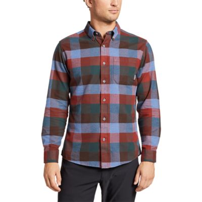 eddie bauer slim fit flannel