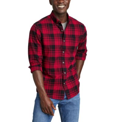 0340161823000080 Mens Eddies Favorite Flannel Classic Fit Shirt - P sku 0340161823000080