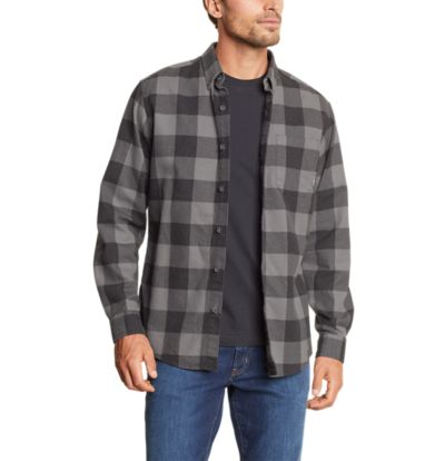 eddie bauer slim fit flannel