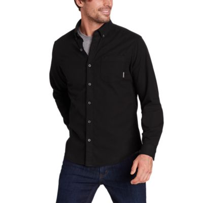 Eddie Bauer Men's Eddie's Favorite Flannel Classic Fit Shirt - Solid. 1