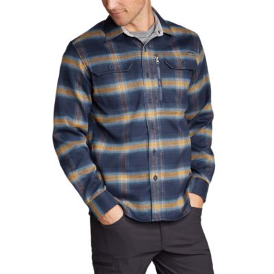 Men's Chopper Heavyweight Flannel Shirt Eddie Bauer