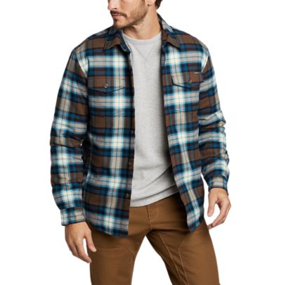 eddie bauer slim fit flannel