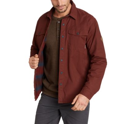 Men's Voyager Fleece-lined Shirt Jacket | Eddie Bauer