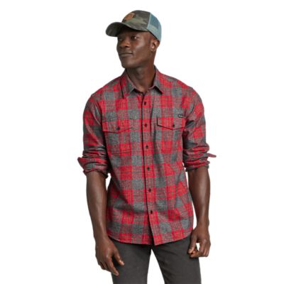 Eddie bauer 2025 red flannel shirt