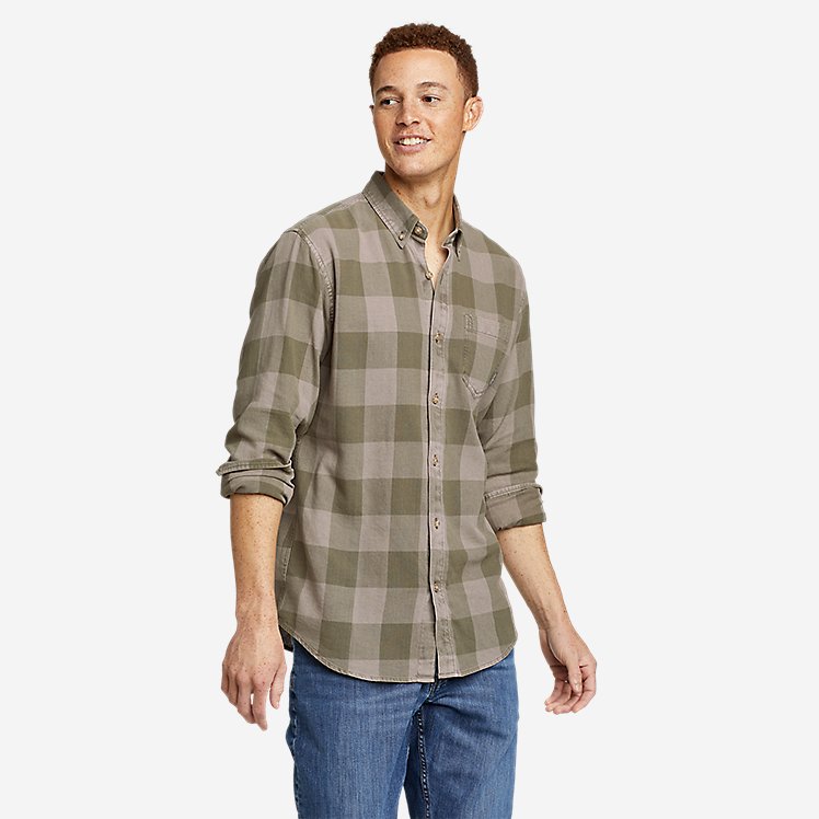 Men's Eddie's Favorite Flannel Shirt - Earth Wash large version