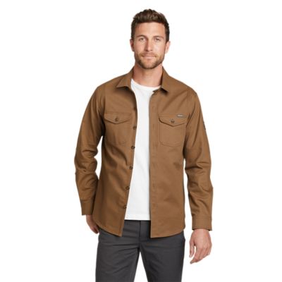 Men's Capacitor Flex Canvas Work Shirt | Eddie Bauer