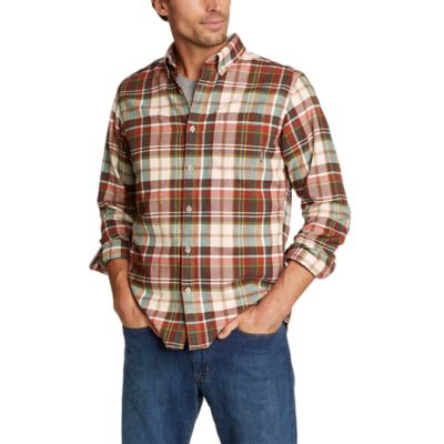 eddie bauer slim fit flannel