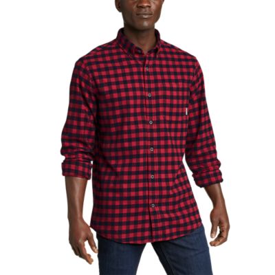 relaxed fit flannel