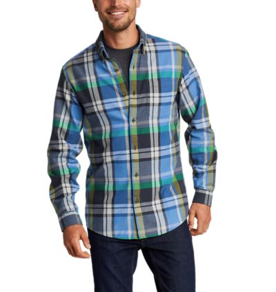 eddie bauer slim fit flannel
