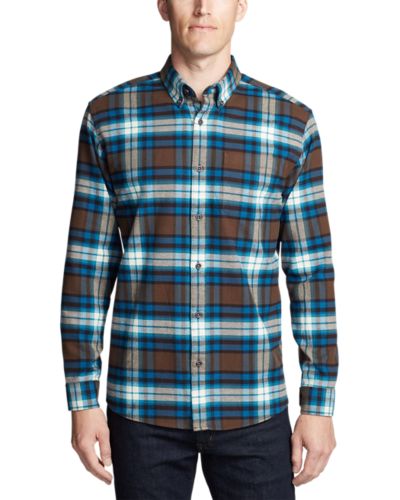 eddie bauer slim fit flannel