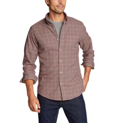 eddie bauer slim fit flannel