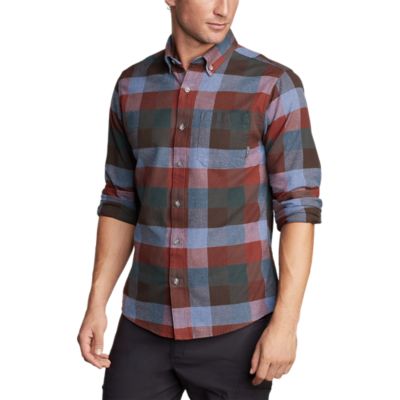 eddie bauer slim fit flannel