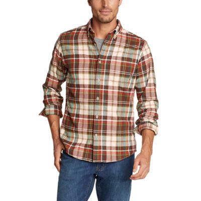 eddie bauer slim fit flannel