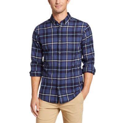 eddie bauer slim fit flannel