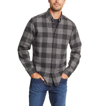 eddie bauer slim fit flannel