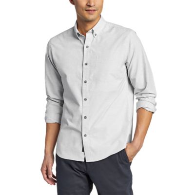 0348260139000040 Mens On The Go Long-Sleeve Poplin Shirt sku 0348260139000040