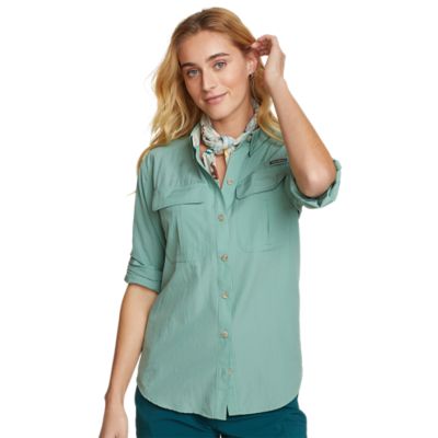 eddie bauer women's long sleeve shirts