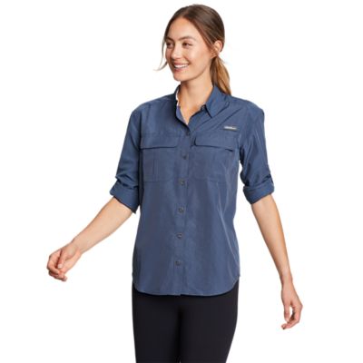 Eddie Bauer Women's UPF Guide Long-Sleeve Shirt. 1