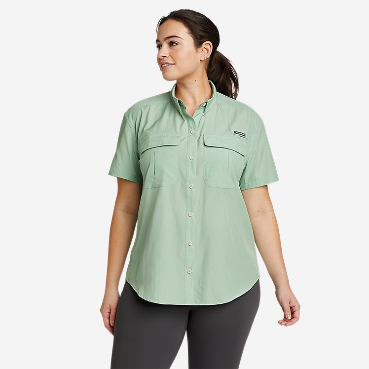 Women's Tropicwear Shirt, Short-Sleeve, 52% OFF