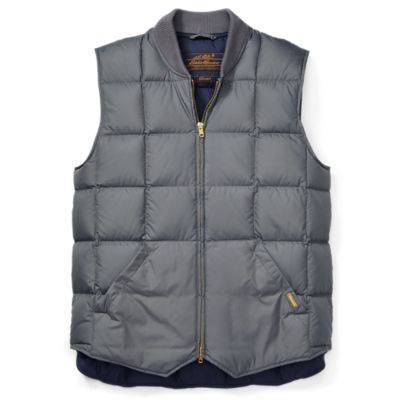 Eddie Bauer The Skyliner Waxed Jacket - Dark Smoke, Quilted Jackets