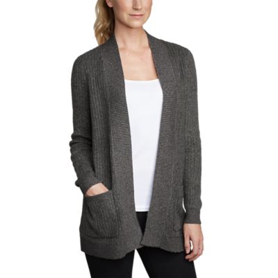 women's cotton cardigan sweaters with pockets