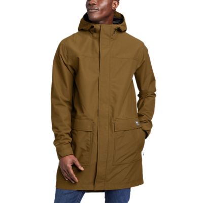 Eddie bauer insulated trench coat sale