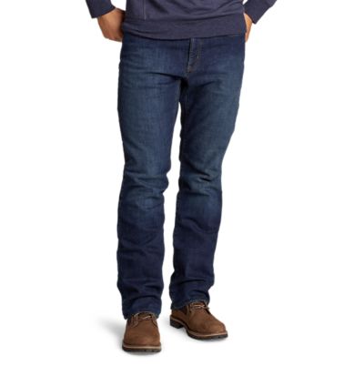 flannel lined skinny jeans mens