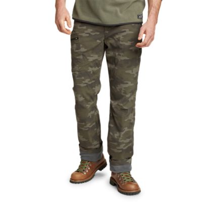 Men's Fleece-lined Rainier Pants - Print