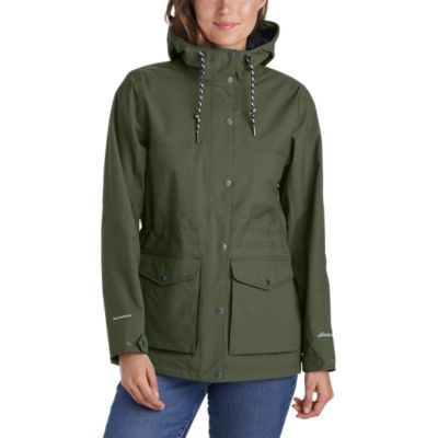 Eddie bauer sale green jacket women's