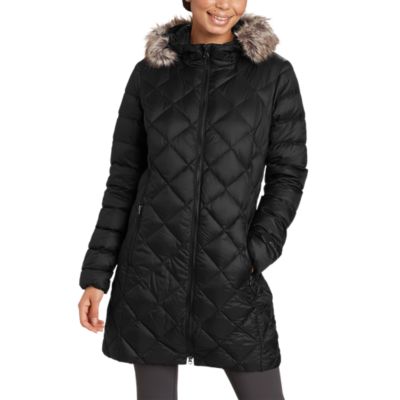 Image of Women's CirrusLite Down Diamond Quilt Parka