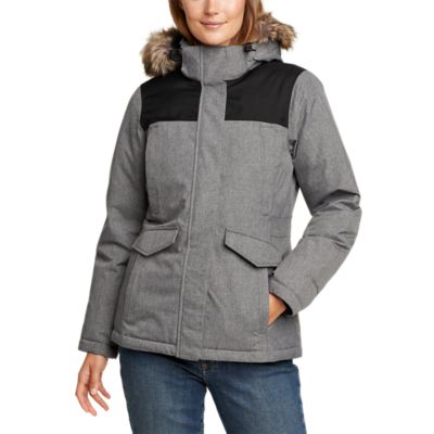 Image of Women's Silver Lining Down Hooded Jacket